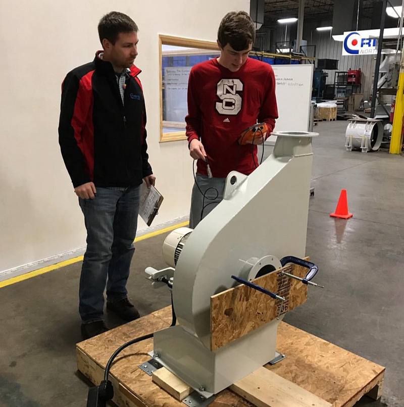 高壓離心風(fēng)機(jī)的噪音在哪些位置產(chǎn)生？